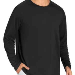 Men's Long Sleeve Soft Workout Shirts